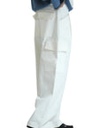 CARGO CREAM PANTS