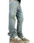 DIRTY CHAMOMILE FLARE JEANS