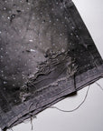 GREY CRYSTALIZED SHORT