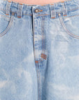 WIDE SHORT SKY LUCYD DENIM