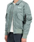 CWU-45/P BASE UV LOOSE BOMBER JACKET SILVER