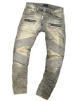 LIGHT GREY BIKER - CAMOMILE DIRTY