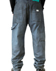 PLATED GRADIENT BLUE BAGGY