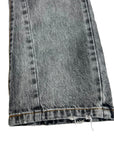 FLARE DENIM DEGRADE' GRAY WASH