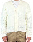WOOL CREAM CARDIGAN