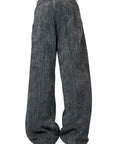 VELVET GREY PANTS