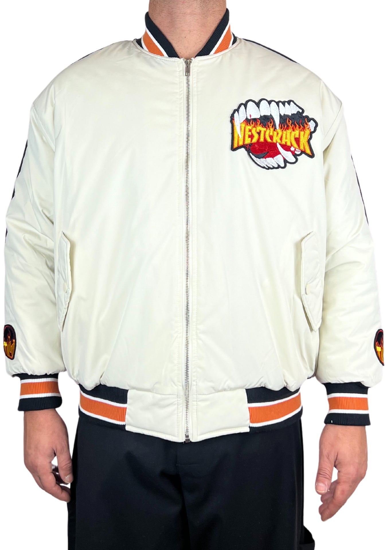 NESTCRACK CREAM BOMBER