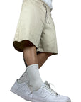 BOX BEIGE SHORTS