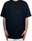 BLACK OVERSIZE IMB TEE