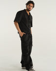 DOUBLE PENCE RIPSTOP BLACK
