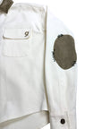 CREAM VELVET JACKET