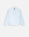 MINIMAL WHITE CROPPED SHIRT