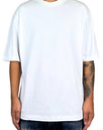 WHITE ZIPPED TEE