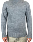 GREY CREW NECK SWEATER