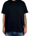 BLACK ESSENTIAL LABEL TEE