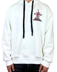 WHITE ST. TROPEZ HOODIE