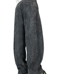 VELVET GREY PANTS