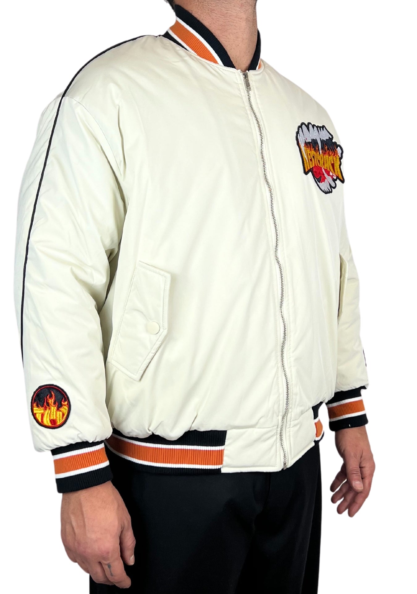 NESTCRACK CREAM BOMBER