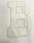 B PATCH WHITE TEE