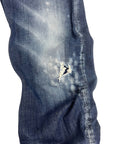 BLUE BAGGY BIG OVER SHAPING
