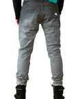 PLATED GRADIENT BLUE SKINNY