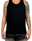 BLACK MILANO STICH TANK
