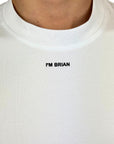 WHITE MODAL REGULAR TEE