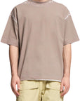 COSTA OVERSIZED T-SHIRT ALL OVER DOVE GREY