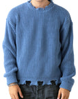 SKY BROKEN SWEATER