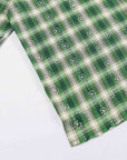 PM RHINESTONE FLANNEL GREEN