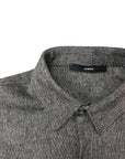 GREY WOOL MIXED SHIRT