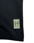 BLACK ESSENTIAL LABEL TEE