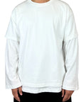MINIMAL WHITE LONGSLEEVE