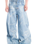 WIDE STRAIGHT SKY LUCYD DENIM