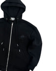 SATURN BLACK DOUBLE HOODED