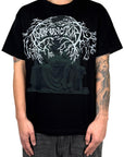 NIGHT FACES T-SHIRT WASHED BLACK