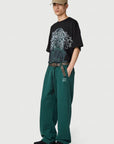 NIGHT FACES T-SHIRT WASHED BLACK