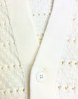 WOOL CREAM CARDIGAN