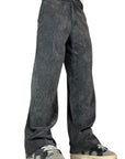 VELVET GREY PANTS