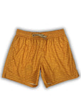 YELLOW LOGOED SWIMSUIT