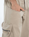 BAGGY DOUBLE POCKET BEIGE