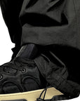 BLACK POCKETS TROUSERS