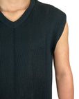 BLACK OVER GILET