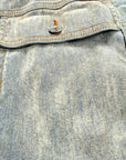 VELVET DENIM GREY OVER SHIRT