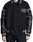 STAN BOMBER JACKET GALLERIA ITALIC DARK BLUE