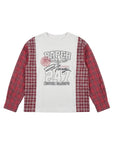 THERMAL PANNELD FLANNEL WHITE