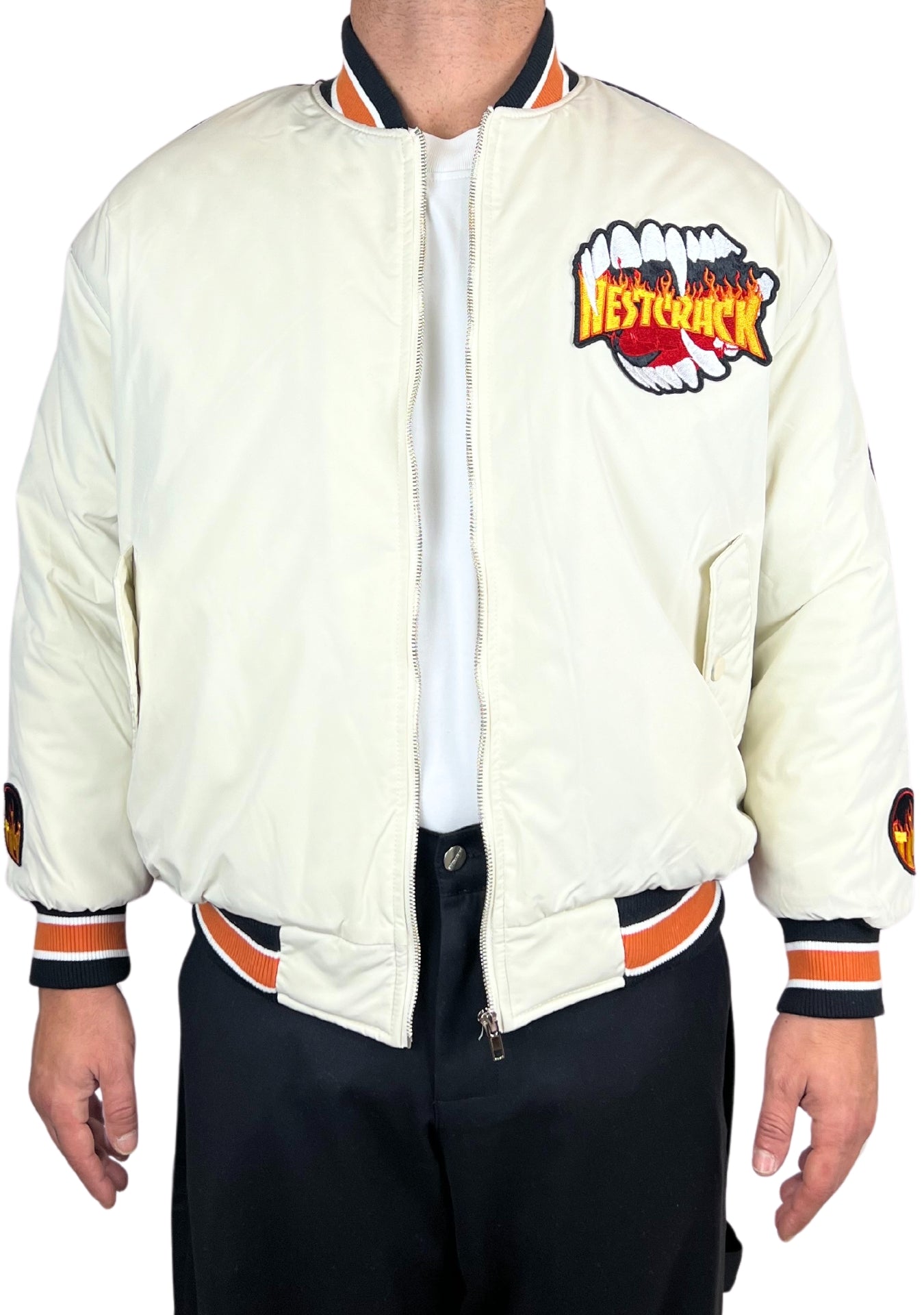 NESTCRACK CREAM BOMBER
