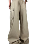 BEIGE POCKETS TROUSERS