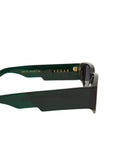 VEGAS SUNGLASSES DARK GREEN GREY LENS