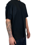 BLACK DOUBLE FABRIC CUTS